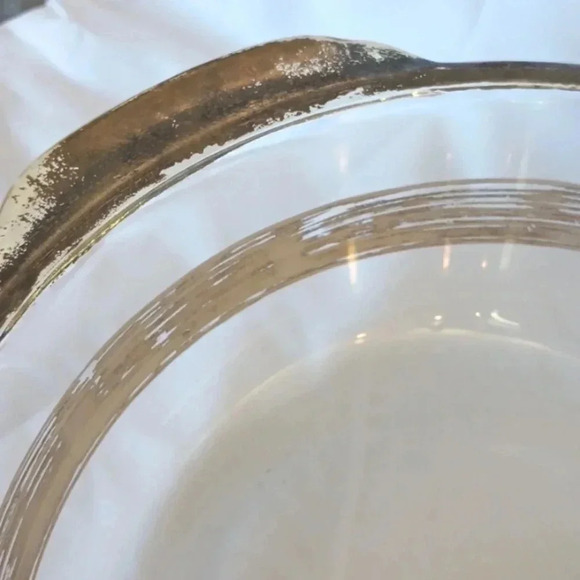 Vintage Anchor Hocking - Fire King signed 2 quart covered casserole dish #448 - Picture 3 of 8